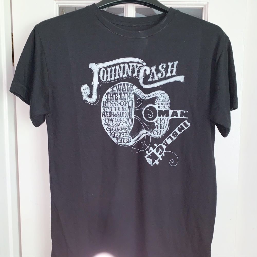 Johnny Cash “Man In Black” Classic Band T-Shirt
